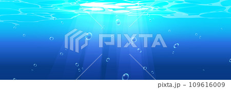 Underwater background with air bubbles 109616009