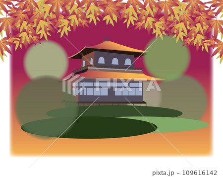 銀閣寺 紅葉 109616142