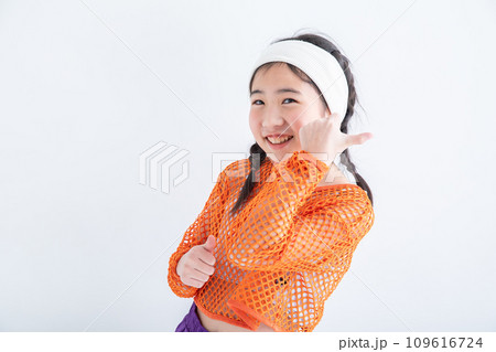 笑顔のキッズダンサー　kids dancer 109616724