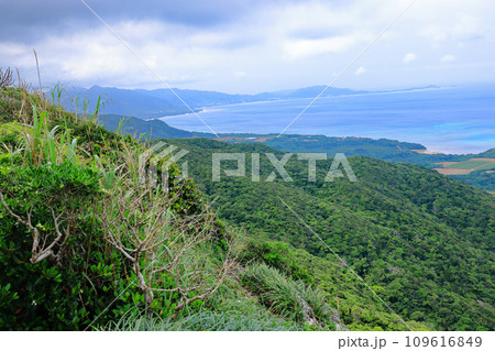石垣島、野底岳からの風景 石垣島、野底岳からの風景 109616849
