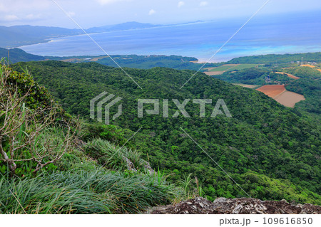 石垣島、野底岳からの風景 石垣島、野底岳からの風景 109616850