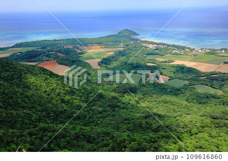 石垣島、野底岳からの風景 石垣島、野底岳からの風景 109616860