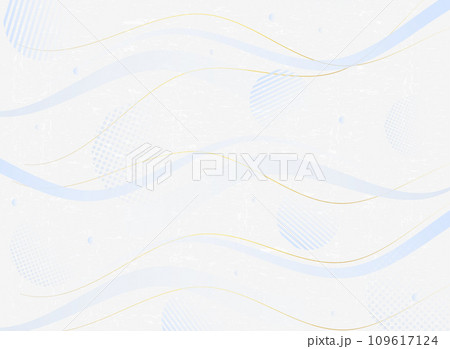 ゴールドラインの高級感なコンセプトの抽象的なモダンな白い背景 109617124