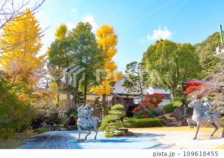 秋の神戸・須磨寺の紅葉 109618455