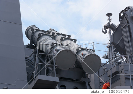 海上自衛隊あきづき型護衛艦の90式艦対艦ミサイル 109619473
