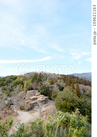 岐阜県中津川市_苗木城跡から北側風景2_2023年3月 109621163