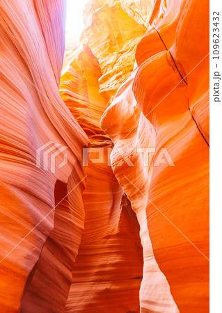 Antelope canyon the most beautiful canyon in USA  109623432