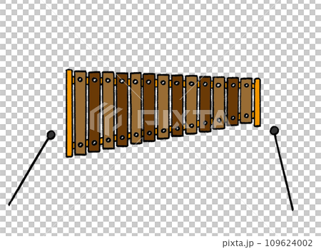 Il·lustració del xilòfon iIl·lustració del xilòfon i  