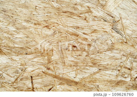 Texture of pressed wood, chipboard. Construction materials background. 109626760