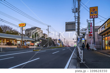 横浜市泉区の都市風景 踊場駅 横浜市泉区の都市風景 踊場駅 109628350