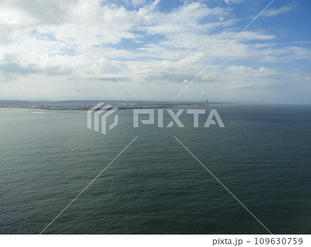 宮崎空港への着陸前の景色 宮崎空港への着陸前の景色 109630759