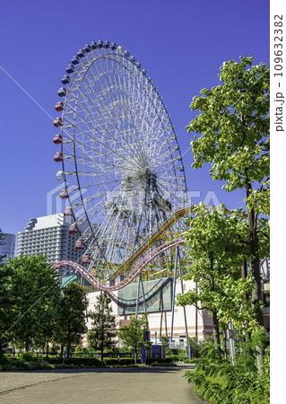 横浜みなとみらい よこはまコスモワールド 観覧車 神奈川県横浜市 横浜みなとみらい よこはまコスモワールド 観覧車 神奈川県横浜市 109632382