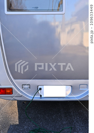 キャンピングカー　外部電源　外部充電　サブバッテリー　リチウムイオンバッテリー 109633449