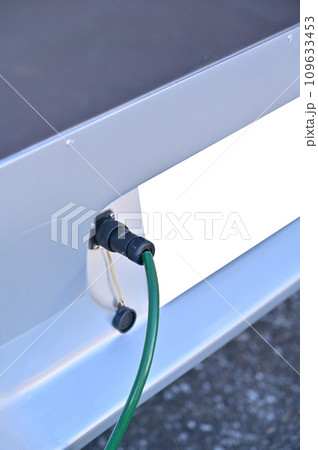 キャンピングカー　外部電源　外部充電　サブバッテリー　リチウムイオンバッテリー 109633453
