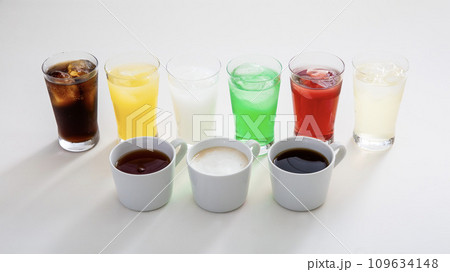 ドリンク、ドリンクバー、フリードリンク 109634148