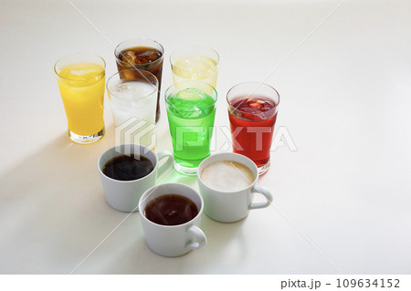 ドリンク、ドリンクバー、フリードリンク 109634152