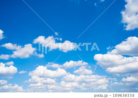 雲のある空の風景 109636558