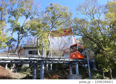 紀三井寺　ケーブルカー　和歌山市 109636661