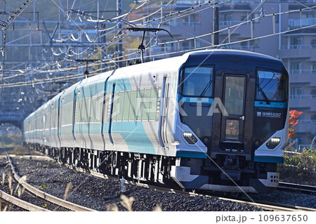 東海道本線　真鶴　JR東日本　E257系2500番台　NC-34編成（大宮）　踊り子 109637650