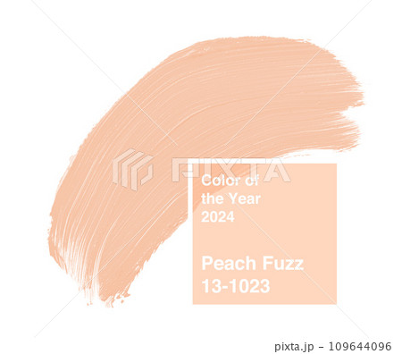 Cosmetic stains of Peach fuzz color of the Year 2024 Cosmetic stains of Peach fuzz color of the Year 2024 109644096
