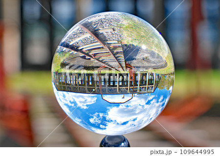 【旧豊後森機関庫 (水晶玉)】 大分県玖珠郡玖珠町岩室 109644995