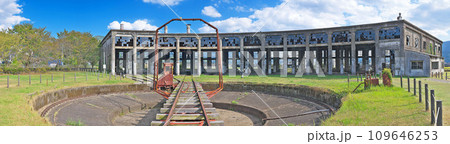 【旧豊後森機関庫】 (高解像度版) 大分県玖珠郡玖珠町岩室 109646253