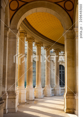 Columns of Palais Longchamp in Marseille, France Columns of Palais Longchamp in Marseille, France 109646980