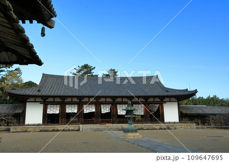 世界遺産　聖徳宗総本山法隆寺西院伽藍　大講堂 109647695