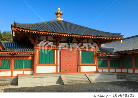 世界遺産　聖徳宗総本山法隆寺　大宝蔵院・百済観音堂 109648203