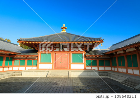 世界遺産　聖徳宗総本山法隆寺　大宝蔵院・百済観音堂 109648211