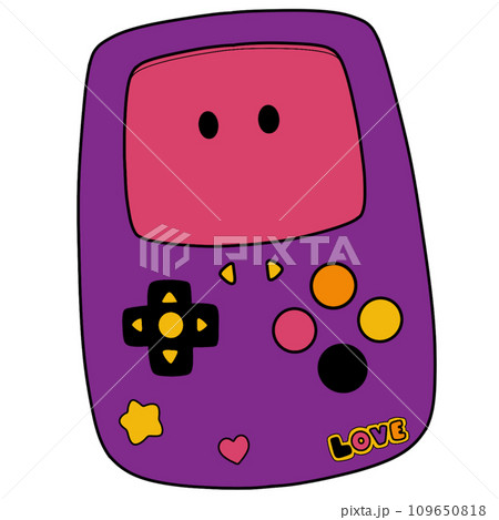 The illustration of a video game 109650818