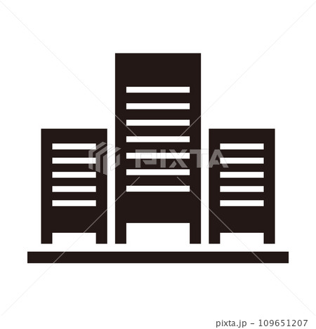 ビルのアイコン 109651207