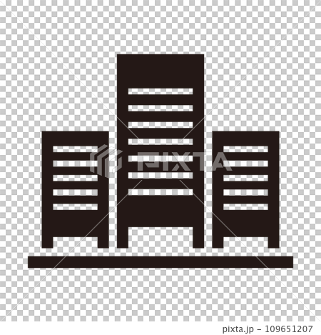 ビルのアイコン 109651207