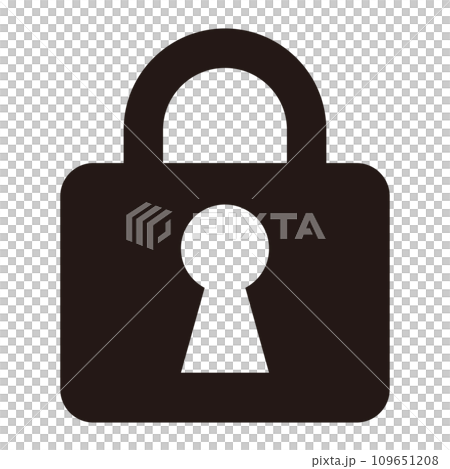 鎖孔安全圖標 109651208