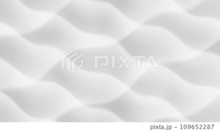 白色の波線の有るCGの背景画像 109652287