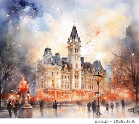 new year's eve celebrations 109653836