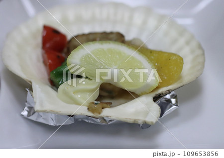 会席料理　ホタテ 109653856