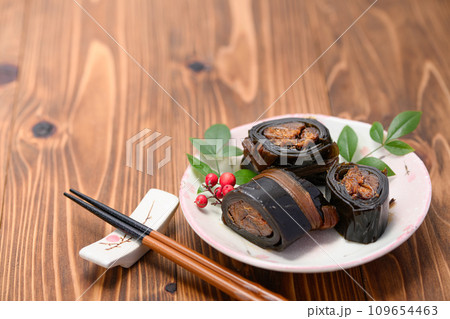 にしんの昆布巻 109654463