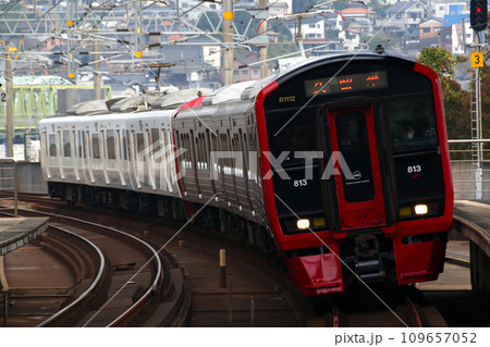 ［JA］鹿児島本線813系1100番台（快速：門司港⇔南福岡） 109657052