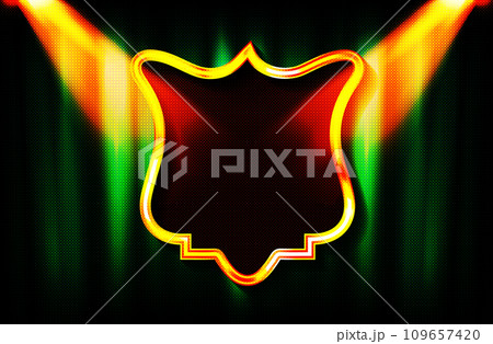 Retro light sign. Vintage style banner. Retro light sign. Vintage style banner. 109657420