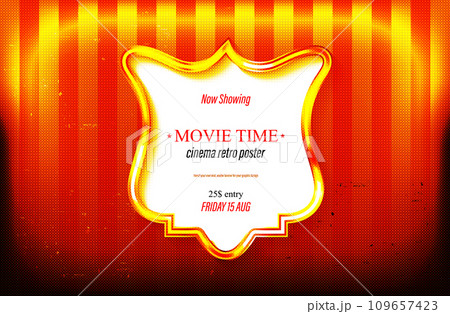 Retro light sign. Vintage style banner. Retro light sign. Vintage style banner. 109657423