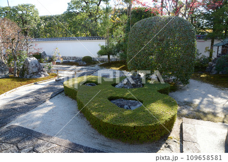 秋の相国寺　玉龍院境内　京都市上京区 109658581