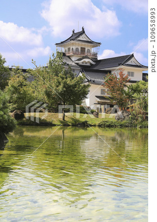 富山 日本庭園越しの富山城 富山 日本庭園越しの富山城 109658993