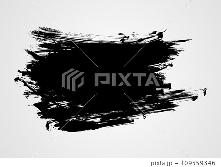 Black grunge banner for your design. Abstract painted background templates. Black grunge banner for your design. Abstract painted background templates. 109659346