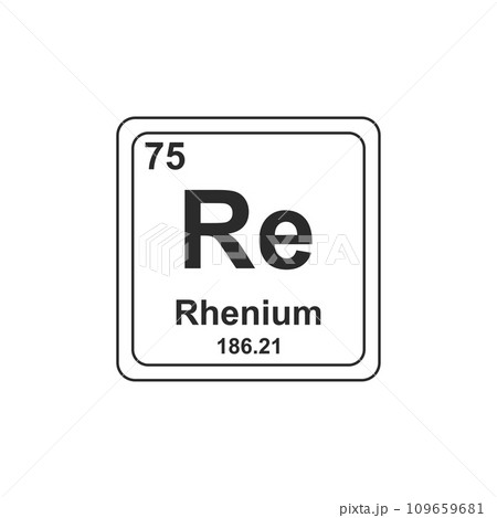 Chemical sign and symbol 109659681