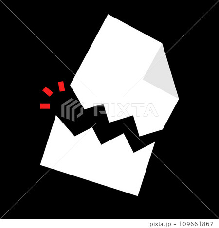 ポップな破損したファイルのアイコン ポップな破損したファイルのアイコン 109661867