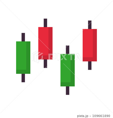 ローソク足 ローソク足 109661890