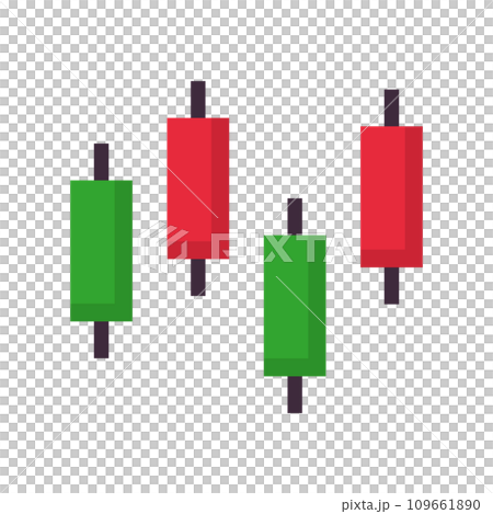 ローソク足 ローソク足 109661890