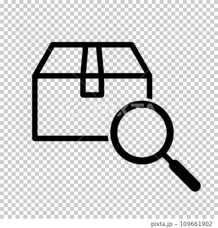荷物配達状況追跡アイコン。ベクター。 109661902