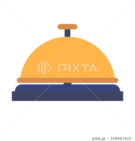 呼び鈴のアイコン。卓上ベルのアイコン。ベクター。 呼び鈴のアイコン。卓上ベルのアイコン。ベクター。 109661922